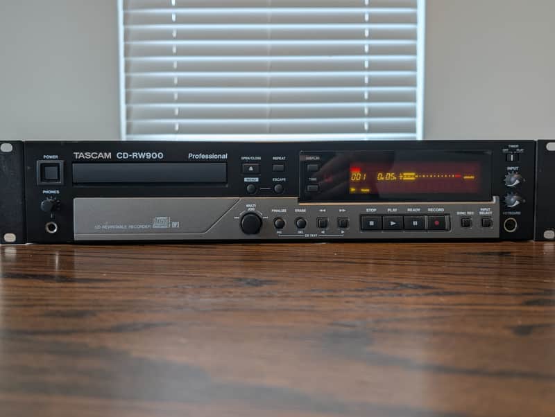 TASCAM CD-RW900 |Professional CD Player & Recorder | Excellent Condition image 1