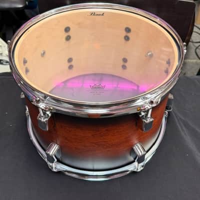 Pearl Pearl Decade Maple 12" x 8" Mounted Rack Tom (Satin Brown Burst / Finish #260) image 10
