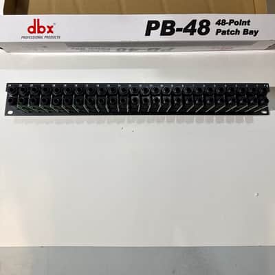 dbx PB48 48-Point TRS Patchbay 2010s - Black image 5