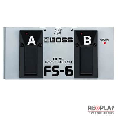 BOSS FS-6 Guitar Bass Dual Foot Switch Multi Use Amplifier Sustain Pedal image 3