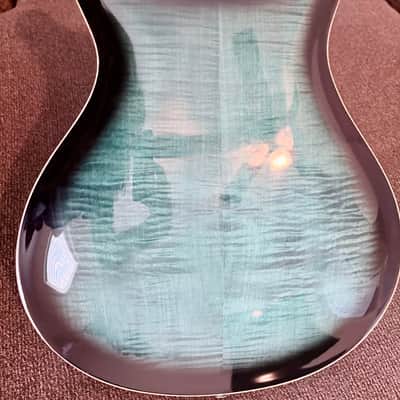 PRS SE Hollowbody II Piezo 2020 - Present - Peacock Blue image 8