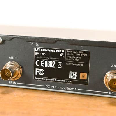 Sennheiser ew 100 G3 Bodypack Wireless System - A Range NO POWER SUPPLY CG01YPH image 8