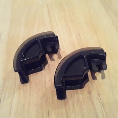 Pair of Pearl (Transparent Black) Drum Pedal Cams *Never Used* - Great for Double Pedal - *Redline Series* image 1