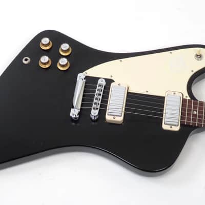 2012 Gibson Firebird 70s Tribute Left Handed - Black Satin Finish - Rare Lefty with Paperwork image 9