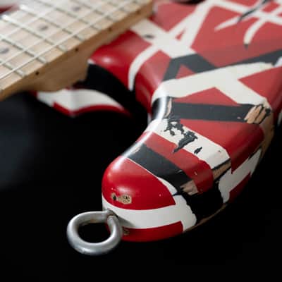 Custom Van Halen Frankenstrat Frankenstein Stratocaster Tribute Met Museum Custom image 17