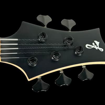 2026 F Bass BN5 5-String Bass Active EQ with Pale Moon Ebony Fretboard ~ Matte Black image 10