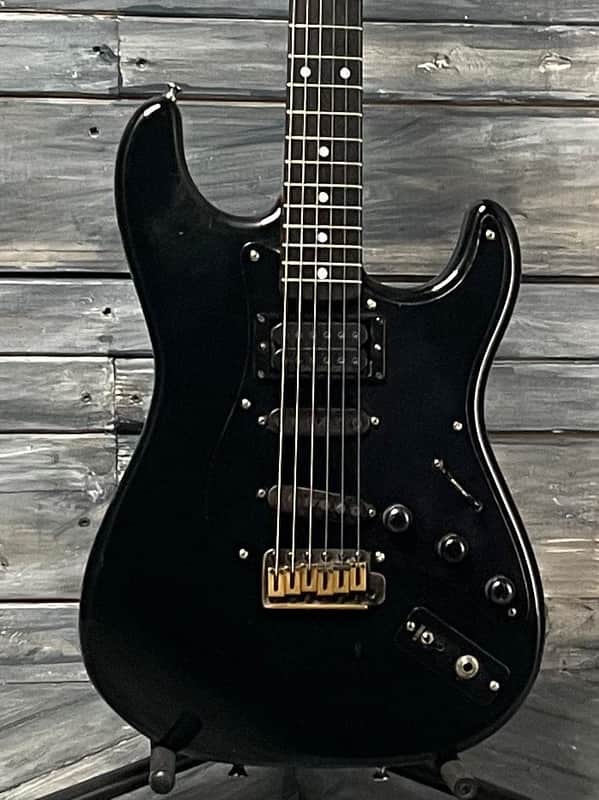 Used Schecter 80's Mercury Strat Style Electric Guitar with Case image 1