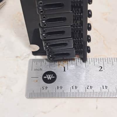 Unknown Complete Tremolo Bridge System w/ Posts & Springs- Rt Handed- Black Finish image 8