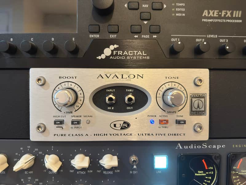 Avalon U5 Direct Box / Instrument Preamplifier image 1