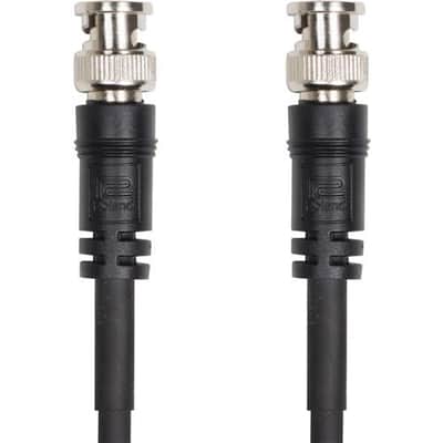 Roland Black Series 100' SDI Cable with BNC Connectors, 20 AWG, 75 Ohms image 1