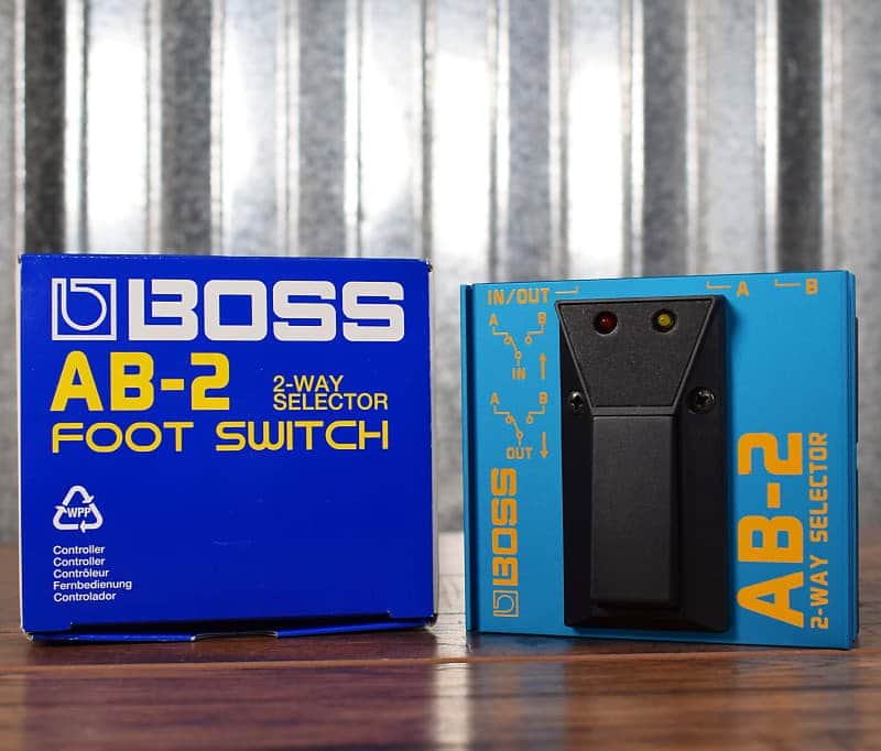 Boss AB-2 A/B Selector Switch Guitar Effect Pedal image 1