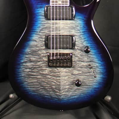 PRS SE Mark Holcomb Electric Guitar Holcomb Blue Burst w/Gigbag 7lbs 15oz Great TOP image 2