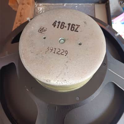 Pair of Altec LANSING 416-16Z LF Vintage Drivers / Speakers in Excellent Condition image 7