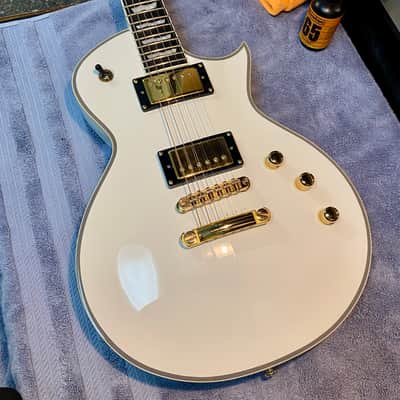 ESP LTD EC-1000T CTM DiMarzio 2014 - 2016 - Snow White image 1