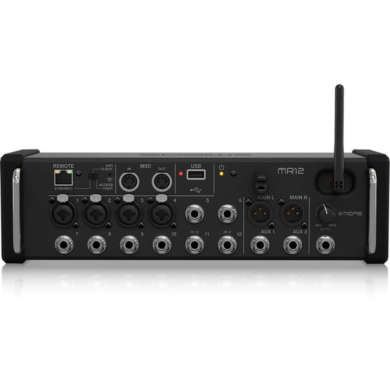 Midas MR12 12-Input Digital iOS/Android Tablet Mixer image 1