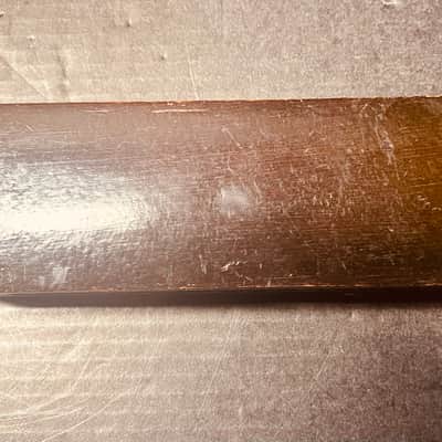 Vintage WFL (Ludwig) Chicago Cowbell & Wood Block With Stamped Nickel Holder (Shiny & Clean) 40’s - 50’s image 11