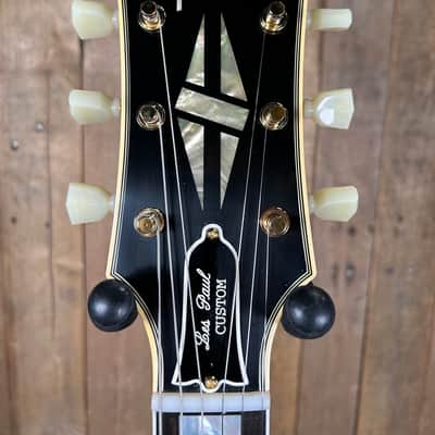 Gibson Custom 1957 Les Paul Custom Reissue VOS - Ebony 2-Pickup image 5