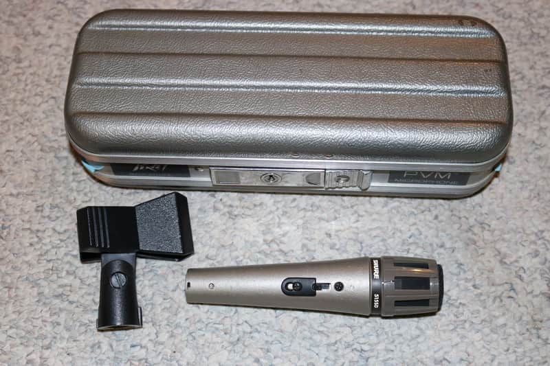 Shure 515 SD Vintage Microphone with Peavey Hard Case image 1