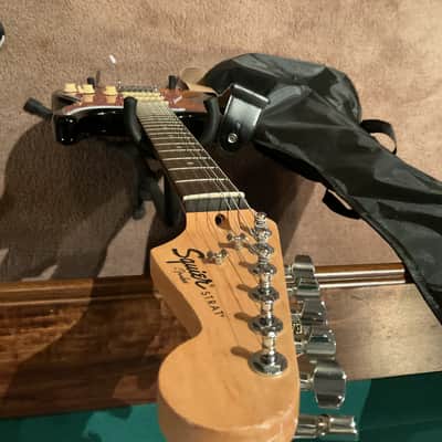 Fender Squire  Stratocaster  with new gigbag and strap image 5