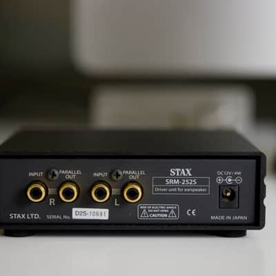 STAX SRS-2170 (SRM-252S Driver + SR-207 Earspeakers) Headphone Set (BOXED) image 3