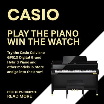 Casio GP510BP Black Polish Celviano Grand Hybrid Digital Piano with Matching Bench image 4