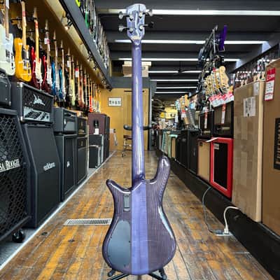 Spector Euro 4 CST Bass Guitar Natural Violet Burst Gloss w/Padded Gig Bag image 6