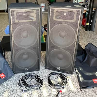 JBL JRX225 2-Way Dual 15" Passive Speaker - Black image 2