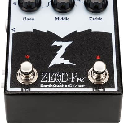 New Earthquaker ZEQD-Pre Analog Simulation Solution Preamp Guitar Effects Pedal image 2