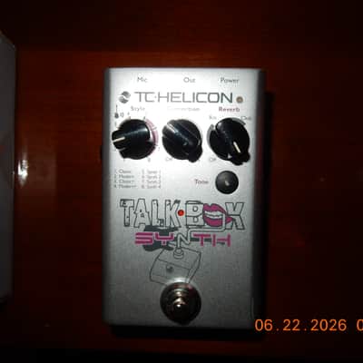 TC Helicon Talkbox Synth 2017 - 2021 - Silver image 5