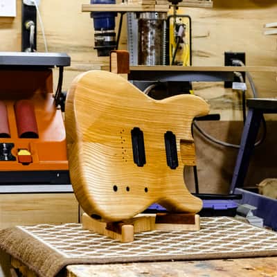 Ash Strat Body / Ash Strat/Tele Mashup image 5