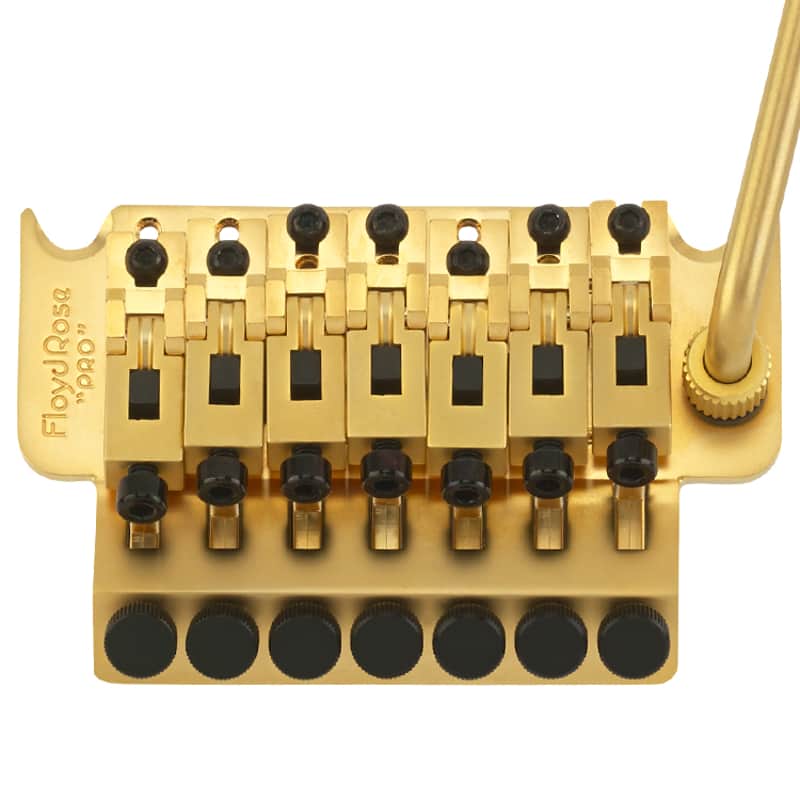 Genuine Floyd Rose 1000 Series Pro Tremolo, Satin Gold FRTP3000S image 1