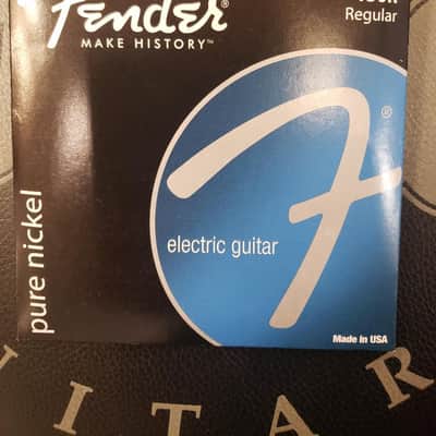 Fender 073-0150-309 150L Pure Nickel Electric Guitar Strings - Light (9-42) Pack of 5 2010s Standard image 2