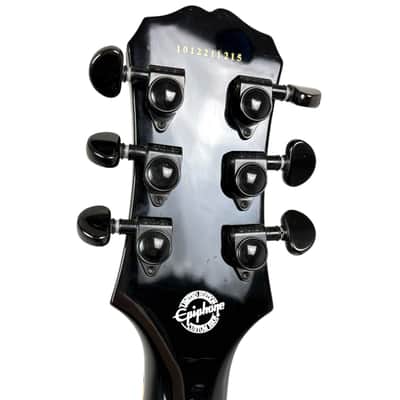 Epiphone Les Paul Custom EMG 2010 - Ebony image 10