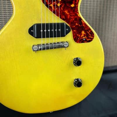 General Vintage Tone 1954 / 1961 True Vintage For Les Paul Junior ®️ Nitrate Celluloid pickguard NOS Single Cut NOS image 9