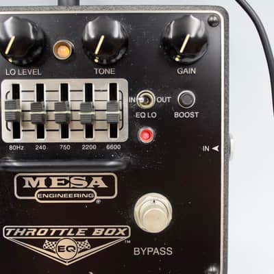 Mesa Boogie Throttle Box EQ Overdrive Pedal With Original Box Guitar Effect Pedal TEQ-602 image 4