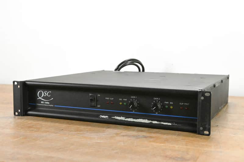 QSC MX 1500a 2-Channel Power Amplifier CG012GV image 1