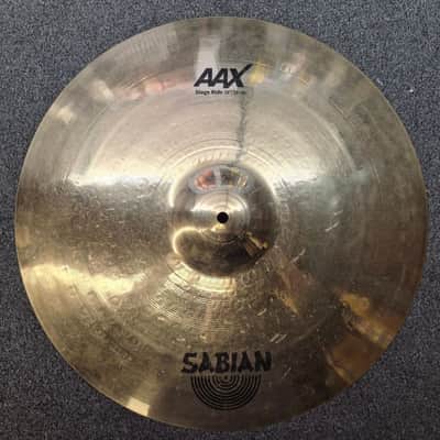 Used Sabian 20" AAX Stage Ride Cymbal (2508g) image 1