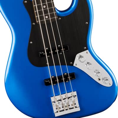 Fender American Ultra II Jazz Bass Ebony Fingerboard - Noble Blue image 5
