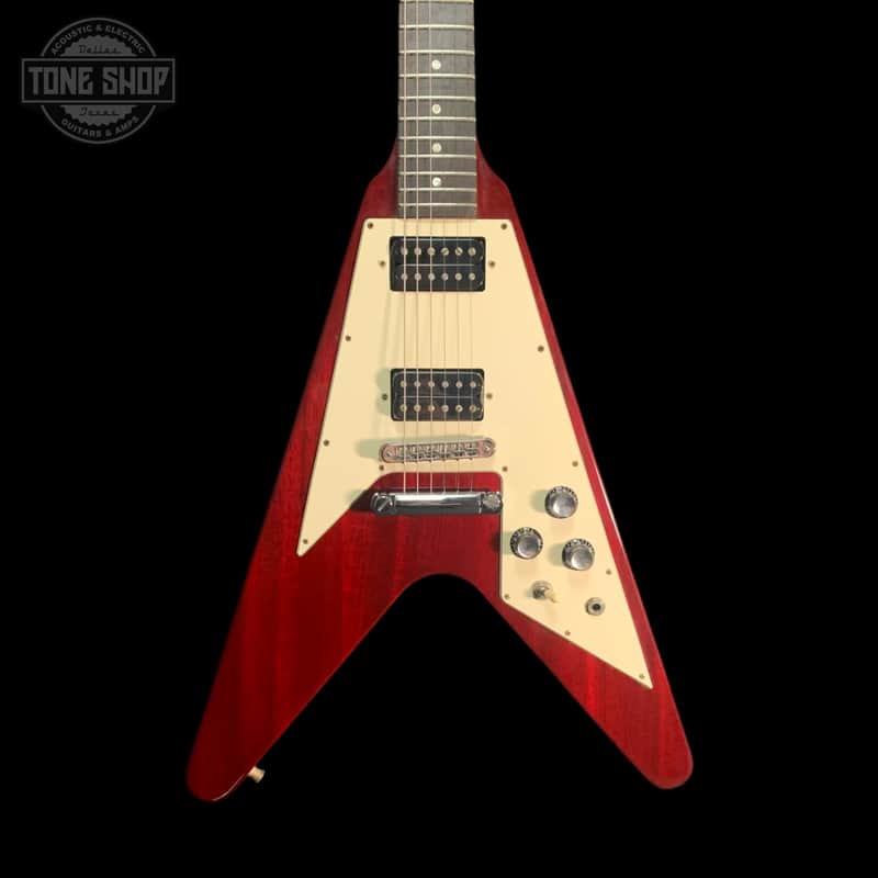 Used 2005 Gibson Flying V Gloss Cherry w/OHSC TFW3270 image 1