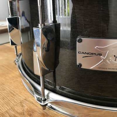 Canopus Yaiba 14x6.5" 2010's - gloss trans black image 9