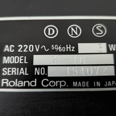 Boss GE-10 Graphic EQ 1977 - 1979 - Black image 10
