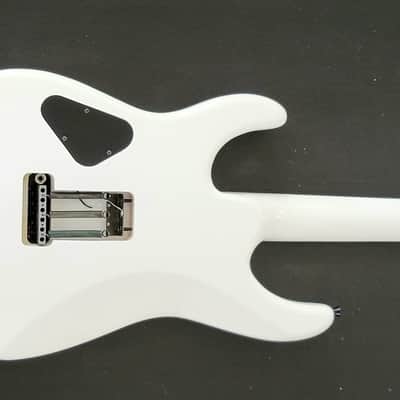 Rare Fernandes FST Lightning White MIJ Japan FR Set-neck image 13