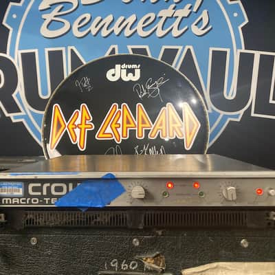 Def Leppard's Crown - MA1200 Audio Amplifier 2-Channel 320-Watt (DL #5030) 1980s Adrenalize "Seven Day Weekend" Tour image 1