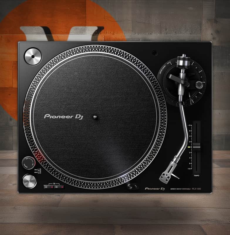 Pioneer DJ PLX-500 Direct Drive Turntable - Black (PLX-500-K) image 1