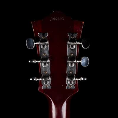 Vintage 1977 Guild D-25 Cherry Acoustic Guitar With OHSC image 14