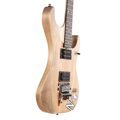Washburn Nuno Bettencourt N4 Authentic Signature Matte Natural Used image 16
