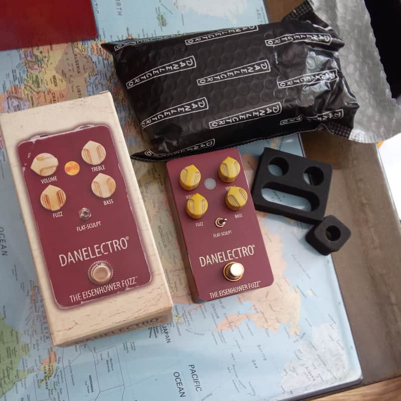 2019 Danelectro The Eisenhower Fuzz Red