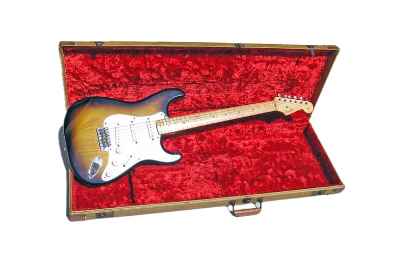 1956 Fender Stratocaster Strat 56 Sunburst X.A. image 1