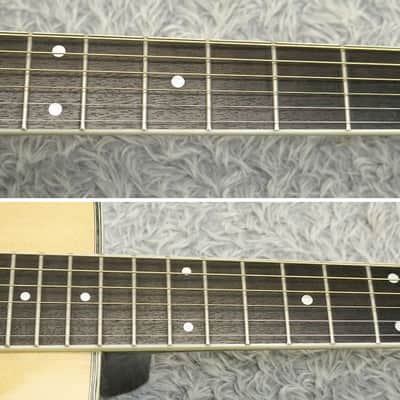 Rare Beautiful condition '80s made Vintage Acoustic Guitar MORRIS W-60 Solid Spruce Top w/Hardcase Made in Japan image 6