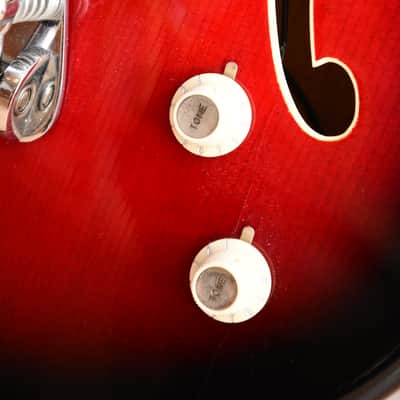 Höfner 4600 verythin – 1965 german vintage thinline archtop guitar image 6
